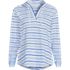 Women's Long Sleeve Slub Hooded Popover, Front