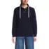 Womens Button Front Sweatshirt, Front