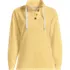 Womens Button Front Sweatshirt, Front