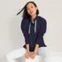 Womens Button Front Sweatshirt, alternative image