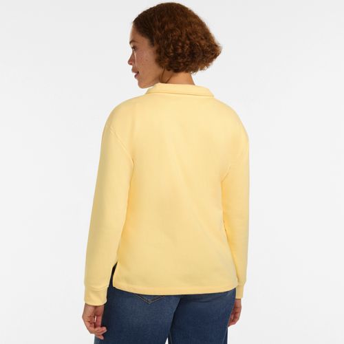 Womens EU Button Front Sweatshirt - image 2