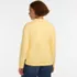 Womens Button Front Sweatshirt, Back