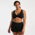 Women's Plus Size Twist Front Underwire Bikini Swimsuit Top, Front