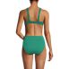 Women's Twist Front Underwire Bikini Swimsuit Top, Back