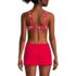 Women's D-Cup Twist Front Underwire Bikini Swimsuit Top, Back