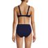 Women's Twist Front Underwire Bikini Swimsuit Top, Back