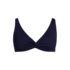 Women's Twist Front Underwire Bikini Swimsuit Top, Front