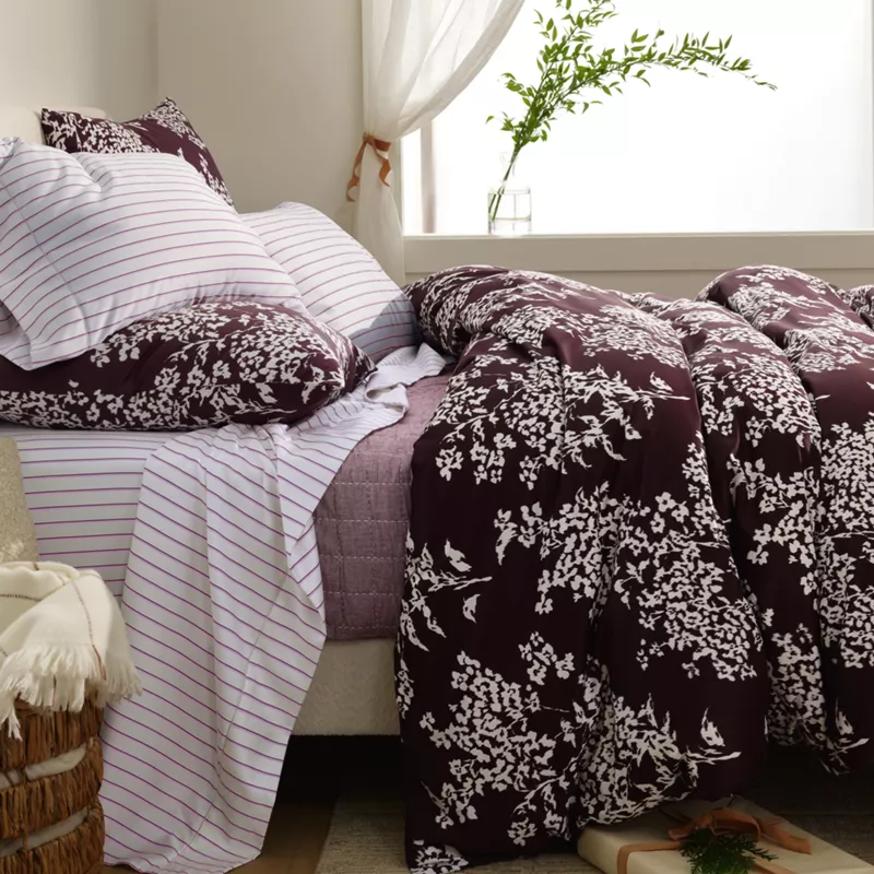 700 Thread Count Luxe Sateen Egyptian Cotton No Iron Duvet Bed Cover, alternative image