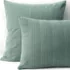 Cotton Textured Stripe Bed Pillow Sham, Front