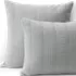 Cotton Textured Stripe Bed Pillow Sham, Front