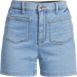 Women's Recover High Rise Patch Pocket 5" Jean Shorts, Front