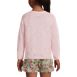 Girls Button Front Pointelle Cardigan, Back