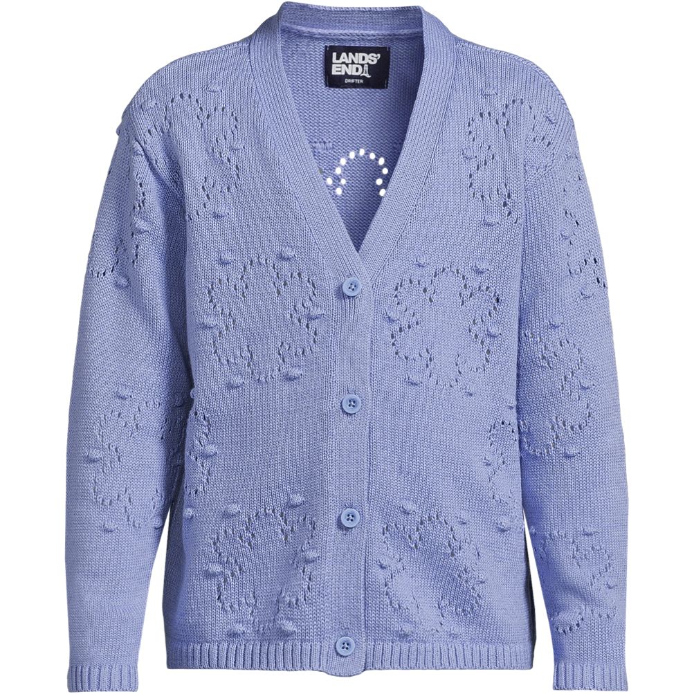 Girls pointelle outlet cardigan