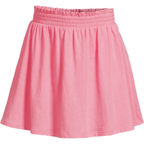 Lands End Plaid Tartan Mini Skirt w Attached Shorts Elastic Waist - GIRLS  Sz 8