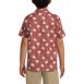 Boys Short Sleeve Slub Camp Shirt, Back