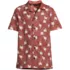 Boys Short Sleeve Slub Camp Shirt, Front