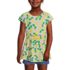 Girls Short Sleeve Flounce Tunic Top, Front