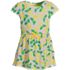 Girls Short Sleeve Flounce Tunic Top, Front
