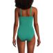 Women's Sculpting Suit Targeted Control Draped One Piece Swimsuit, Back