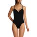 Women's Sculpting Suit Targeted Control Draped One Piece Swimsuit, Front