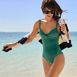 Women's Sculpting Suit Targeted Control Draped One Piece Swimsuit, alternative image