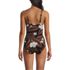 Women's Sculpting Suit Draped One Piece Swimsuit, Back