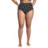 Women's Plus Size Sculpting Suit High Waisted Bikini Bottoms, Front