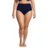 Women's Plus Size Sculpting Suit High Waisted Bikini Bottoms, Front