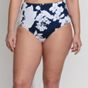 Women's Sculpting Suit Chlorine Resistant Targeted Control Retro High Waisted Bikini Swim Bottoms