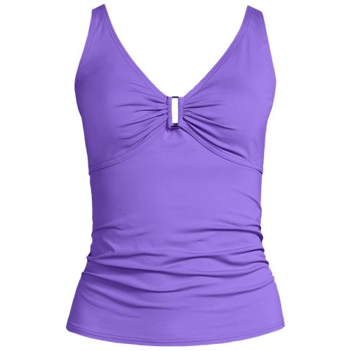 ミニマムジーク　Towa Women's Square Neck Underwire Tankini Swimsuit Top | Lands' End