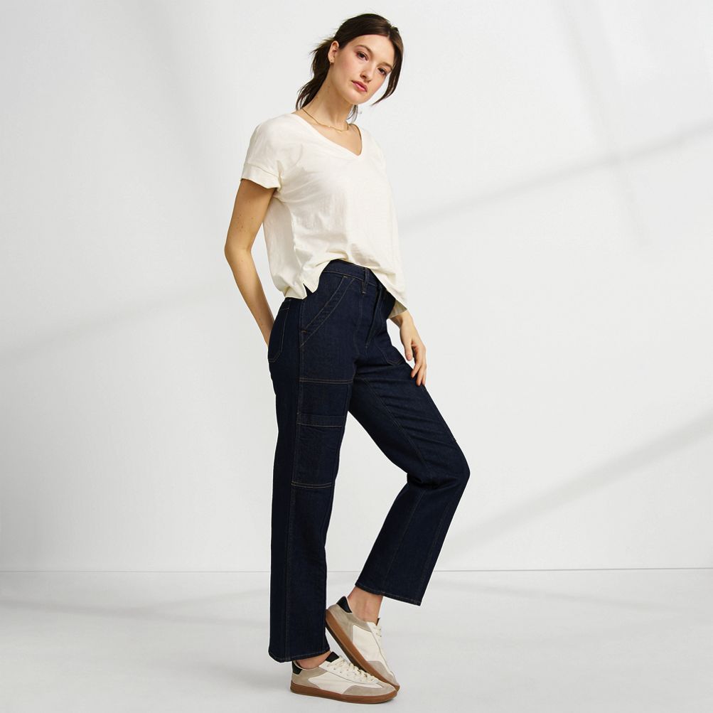 Women's Slim fit Jeans: Utility, cargo, ankle, cropped