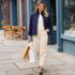 Women's Denim High Rise Utility Cargo Ankle Jeans, alternative image