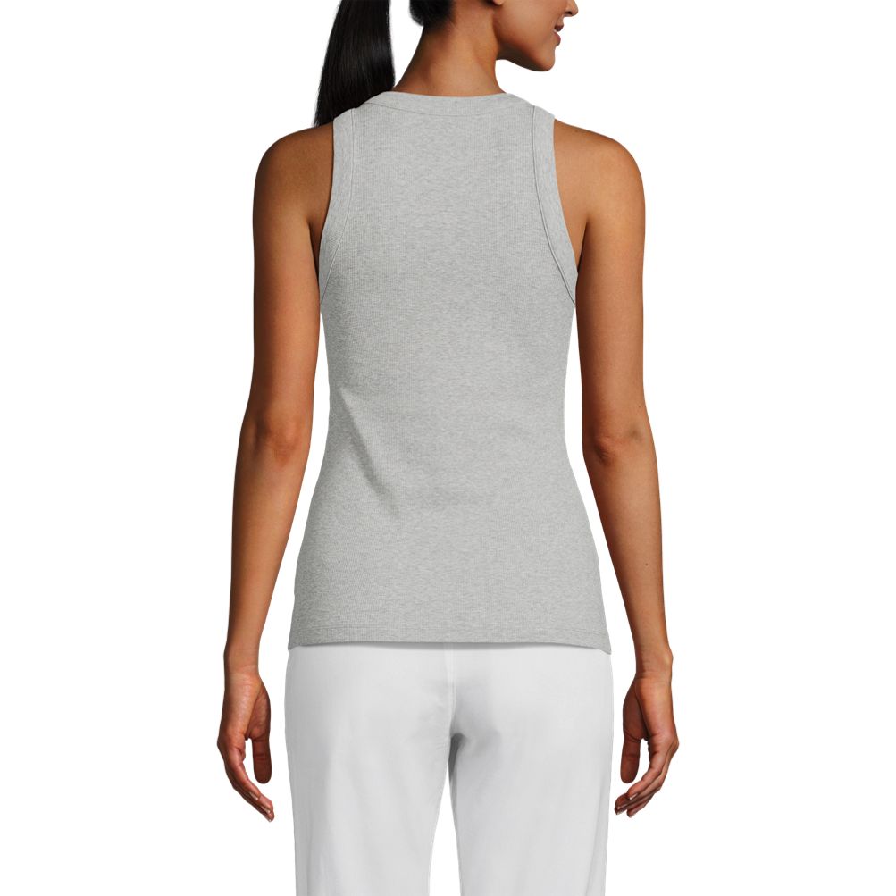 売れ筋商品|||ランズエンド カットソー トップス レディース Women's Pointelle Rib UNeck Tank Pale yellow/white easy stripe ランズエンド レディース カットソー トップス 追いかける