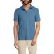 Men's Short Sleeve Slub Johnny Collar Polo, Front