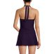 Women's Texture Halter Tankini Swimsuit Top, Back