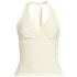 Women's Texture Halter Tankini Swimsuit Top, Front