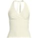 Women's Texture Halter Tankini Swimsuit Top, Front