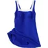 Women's Texture Square Neck Swim Dress, alternative image