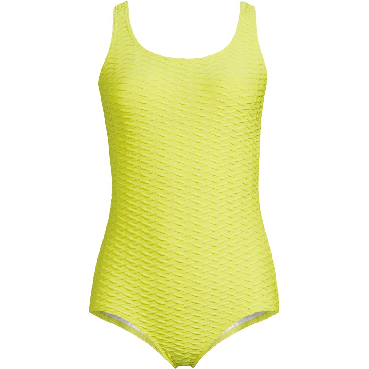 Women's Texture Tugless One Piece Swimsuit