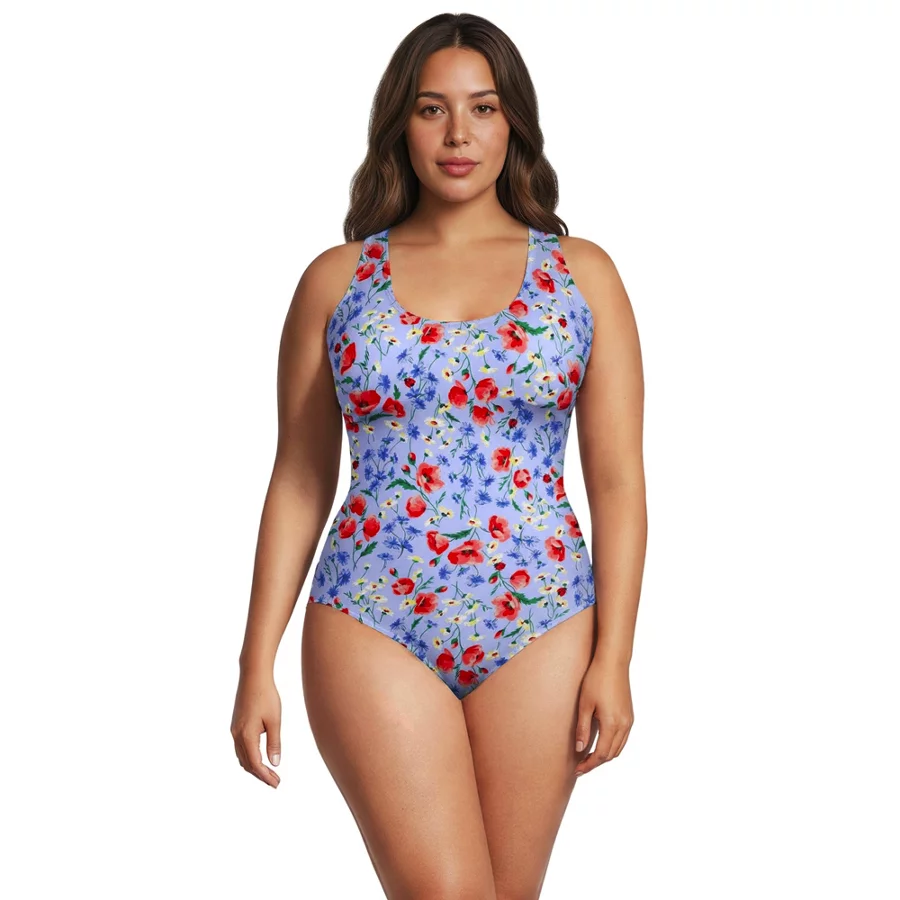 Women's Tugless X Back One Piece Swimsuit view 7