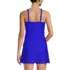 Women's Texture Underwire Wrap Tankini Swimsuit Top , Back