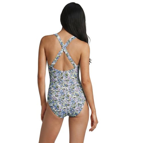 White/Lilac Multi Ditsy Floral