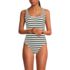 Women's Petite Tugless X-Back One Piece Swimsuit, Front