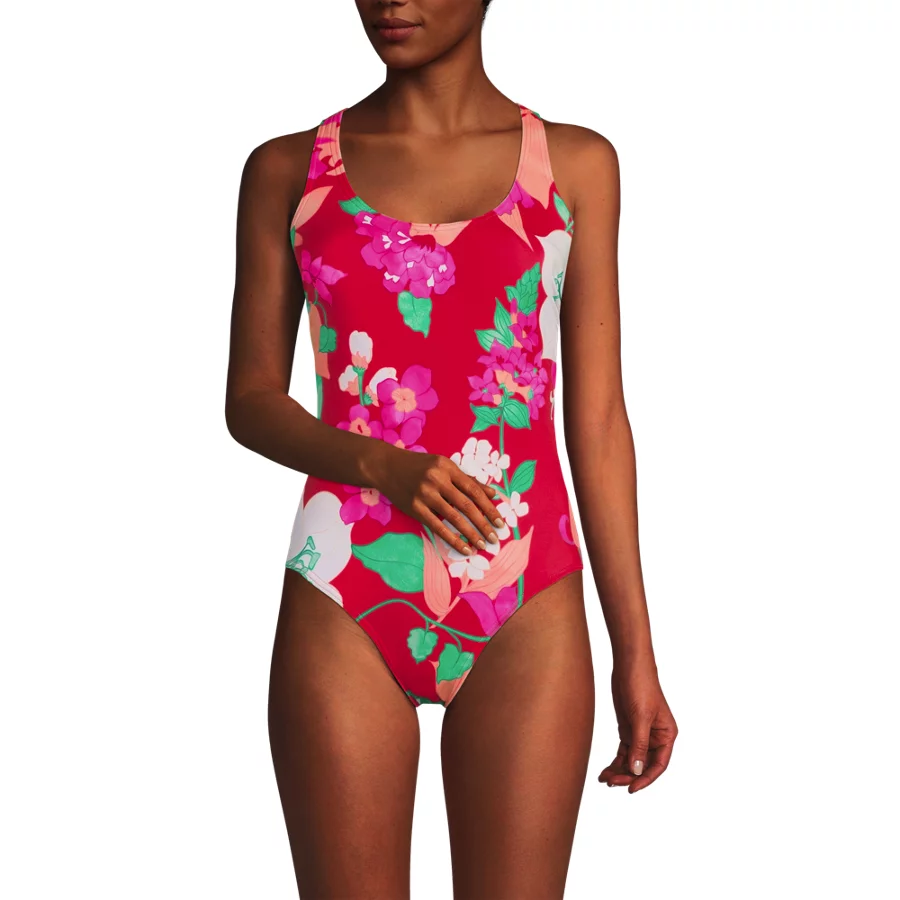 Women's Tugless X Back One Piece Swimsuit view 2