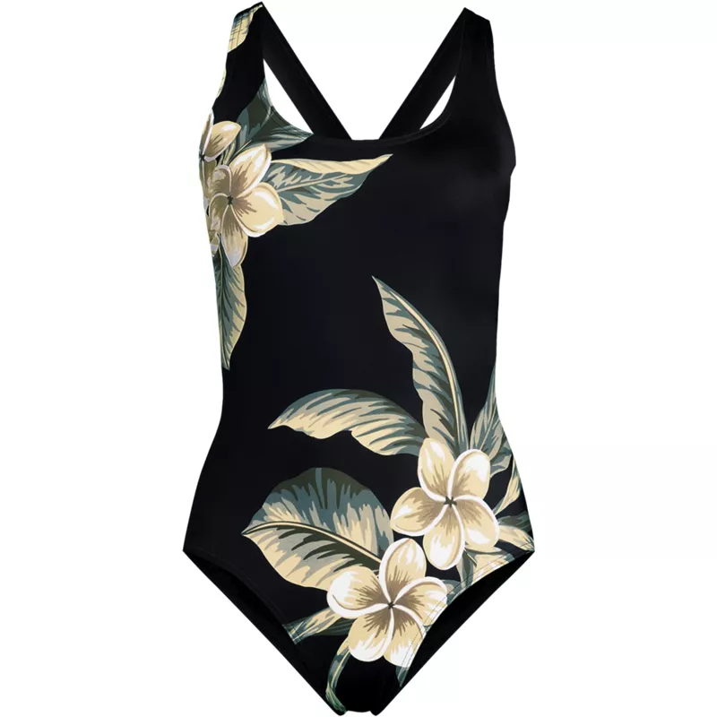 Women's Tugless X-Back One Piece Swimsuit, Front