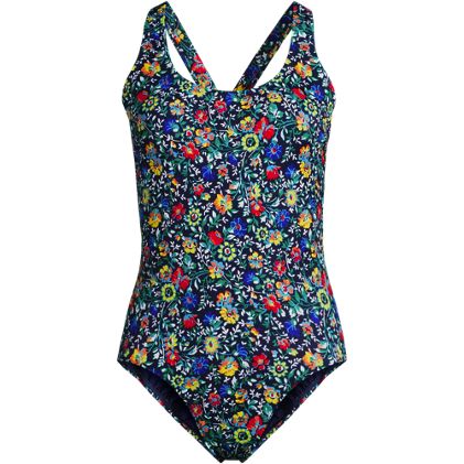 Women's Tugless X-Back One Piece Swimsuit - primary
