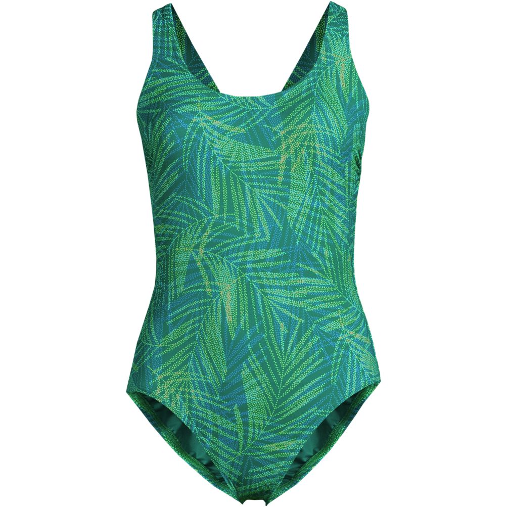 Lands end chlorine 2024 resistant bathing suits