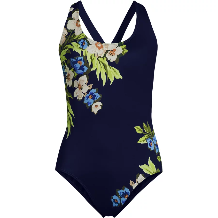 Women's Tugless X Back One Piece Swimsuit view 5