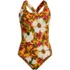 Women's Tugless X-Back One Piece Swimsuit, Front