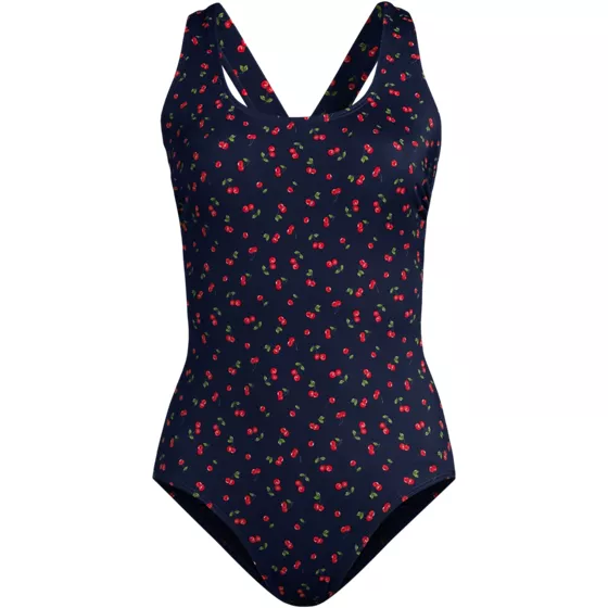 Women's Tugless X-Back One Piece Swimsuit - primary